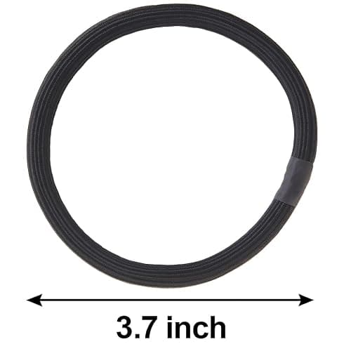 GOODY Ouchless Xtra Long Extra Thick Elastics, 10Ct, Black thumbnail 2