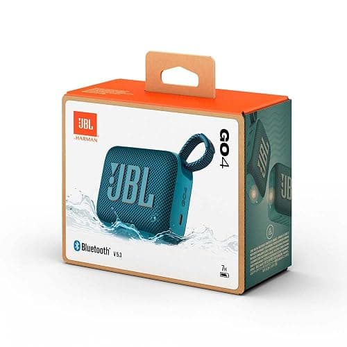 JBL GO 4, Enceinte Bluetooth ultra-portable, son JBL Pro, basses percutantes, 7 heures d'autonomie, fonction Playtime Boost, résistante à l'eau et à la poussière IP67, bleu thumbnail 8