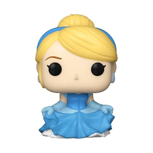 Funko Bitty POP! 4 Pack: Disney Princess - Cinderella, Snow White + Mystery | Official Cartoon/Animation Merch - Tiny 0.9 inch Figures with Display Shelf - Cake Topper, Party Bag and Stocking Filler Gift thumbnail 4