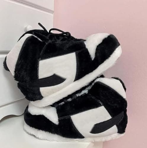 Elyora Warm Sneaker Slippers Anti Slip Soft Comfy House Shoes Plush Fuzzy Slide One Size Fits Most Bigfoot Gift Winter Fluffy Slides For Indoor Outdoor thumbnail 8