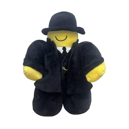 Forsaken Mafia Plushie, Don Sonnelino,11 Inch Stuffed Toy, Soft Plush Figure, Gaming Collectible, Game Room Decor, Red Plush, Gift for Gamers and Fans (27cm) thumbnail 3
