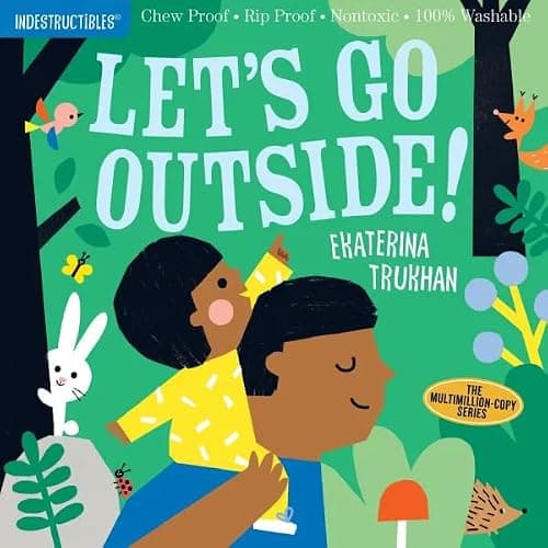 Indestructible Series Fun 6-Book Collection Set - Chew-Proof, Rip-Proof, and Washable Baby Books - All Year Round, Let’s Go Outside!, Let’s Be Kind, Baby Find the Shapes!, Big and Little, Baby See the Colors! thumbnail 3
