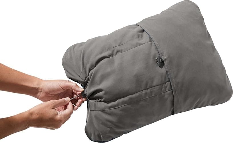 Therm-a-Rest Compressible Pillow Cinch for Camping, Backpacking, Airplanes and Road Trips, Large - 16 x 23 Inch, Pines thumbnail 3
