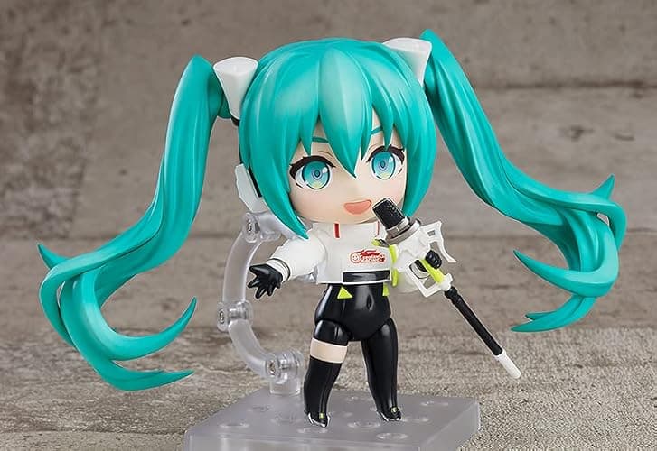 Good Smile Hatsune Miku GT Project: Racing Miku (2022 Ver.) Nendoroid Action Figure, Multicolor thumbnail 3