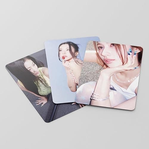 efoot Twice Photocards 2025 New Lomo Cards,Twice Cards for Gift and Fans Collection (55PCS-Blue) thumbnail 3