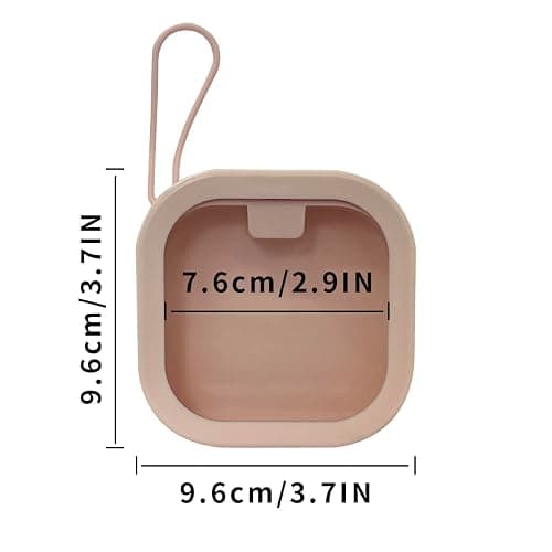 2 Pack Hair Tie Organizer Boxes，Portable Travel Hair Accessory Storage Organizer for Girls Womens Hair Tie , Cotton Swab ,Small Items Accessories Holder Containers thumbnail 3