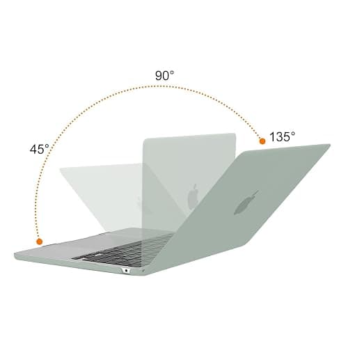 MOSISO Compatible with MacBook Air 13 inch Case M5 2026 M4 M3 M2 2025-2022 | A3449 A3240 A3113 A2681, Hard Shell&Keyboard Cover&Screen Film&Pouch for MacBook Air 13.6 inch Case, Antique Green thumbnail 7
