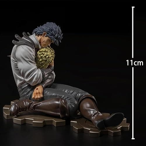MABAIUDE JJBA Jonathan Joestar Figure Brando Statue, Battle Damage Ver. Anime Figure JJBA Statue Two Heads Changeable, Desktop Decoration Collectible Gifts thumbnail 3