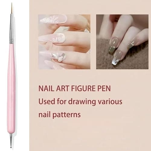 Faiteary Nail Brush Set with Nail Art Polish Brushes Builder Gel Brush thumbnail 4