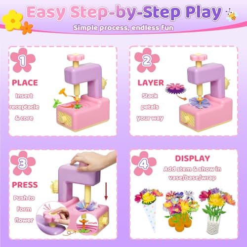 Kiditos DIY Fabric Flower Bouquet Toy thumbnail 3