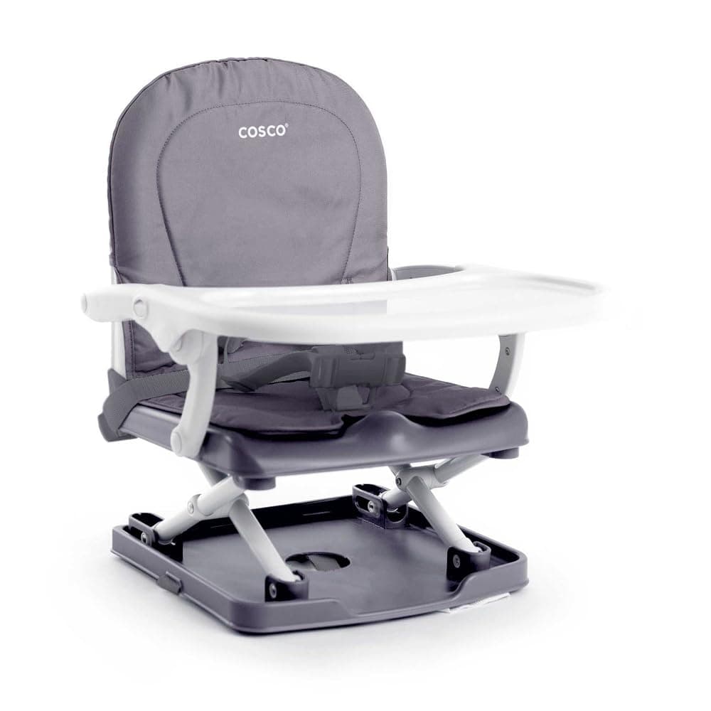 Cosco Kids, Cadeira de Refeição Portátil Pop, Cinza - Cinza thumbnail 2