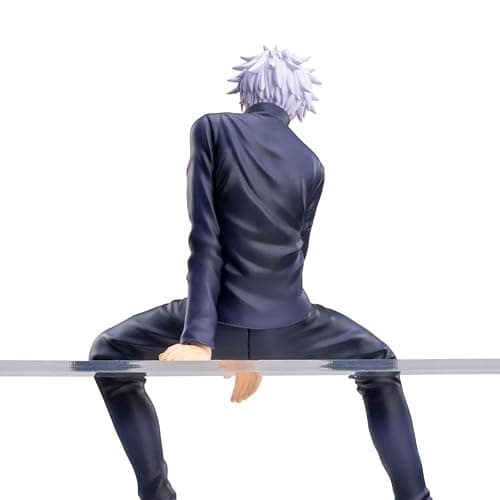 Puruuige 2PCS Anime Figures Geto Suguru Figure Model Noodle Stopper Sitting Pose Character Statue PVC Desktop Decoration, 5.5 inch thumbnail 5