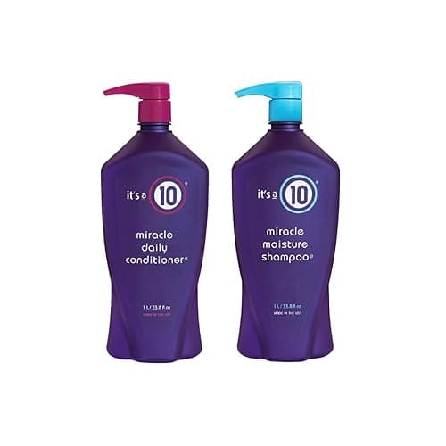 It's A 10 Miracle Moisture Shampoo 33.8 Oz & Daily Conditioner 33.8 Oz Duo. - Image 1