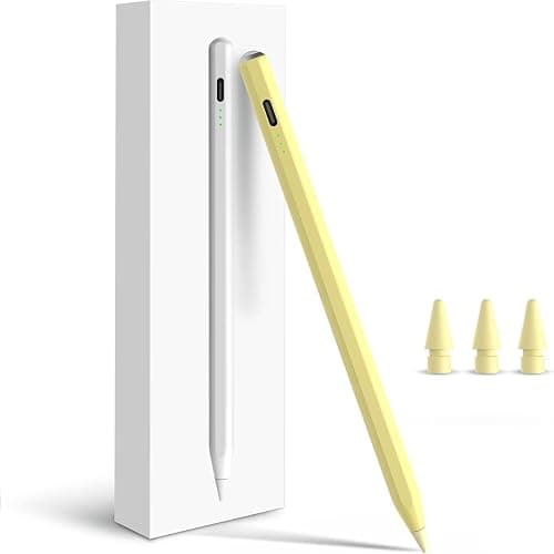Penlike Pencil for Apple iPad 2026-2018, Fast Charge Stylus Pen for iPad | Fits for iPad A16/11-6th, Air 11"/13" M4/M3/M2/5th-3rd, Pro 13/11/M4/12.9, Mini A17 Pro/6/5th Palm Rejection Tilt Sensitivity - Image 1
