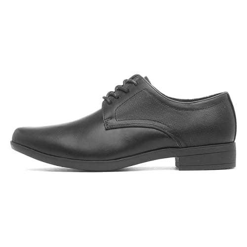 Beckett Boys Black Lace Up Shoe - Image 1