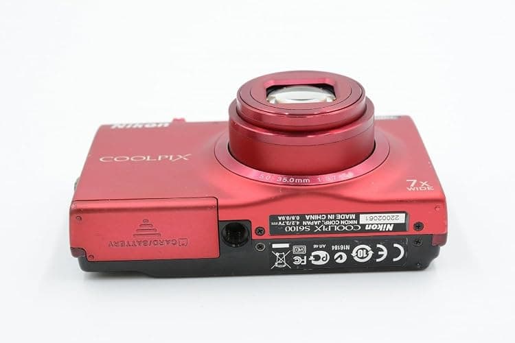 Nikon COOLPIX S6100 16 MP Digital Camera with 7x NIKKOR Wide-Angle Optical Zoom Lens and 3-Inch Touch-Panel LCD (Red) thumbnail 7