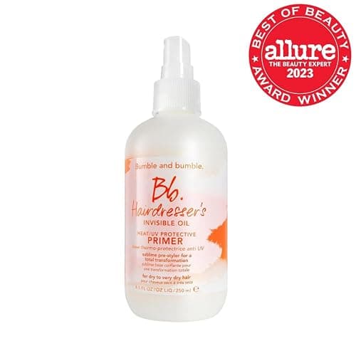Bumble and bumble. Hairdresser's Invisible Oil Heat/UV Protection Leave-In Conditioner Hair Primer | Hydrating, Anti Frizz, Color Safe | Straight, Coily | With Argan Oil + Coconut Oil thumbnail 2
