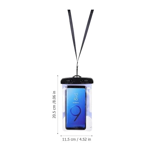 NUOBESTY Waterproof Touch Screen Phone Bag and Easy Access with PVC Material 3pcs for Kayaking and Fishing thumbnail 2