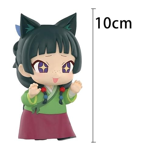 MABAIUDE Maomao Figure Anime Figurine - 10cm Cute Girl Maomao Cat Figure Model Handmade Collectible Desktop Decoration Gifts for Fans thumbnail 2