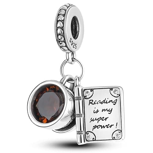 MULA 925 Sterling Silver Charms for Bracelets and Necklaces Family Letters Dangle Pendants Airplane Travel Beads Family Tree Jewelry Charms for Women - Image 1