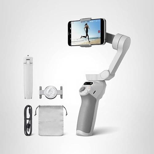 DJI Osmo Mobile SE, 3-Axis Phone Gimbal for iPhone, Android, Built-in Tripod, Selfie Stick, Gimbal Stabilizer for iphone, Andriod, ActiveTrack 6.0, Vlogging Stabilizer for Youtube, TikTok, Travel thumbnail 9