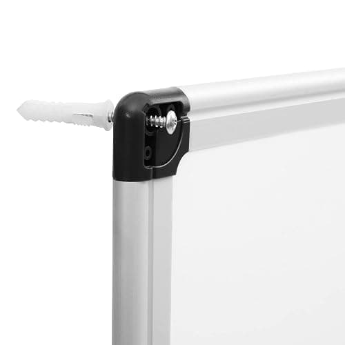 Amazon Basics Magnetic Dry Erase Whiteboard, 24" x 18", Aluminum Frame, Silver/White, Presentation Board for Writing Notes thumbnail 6