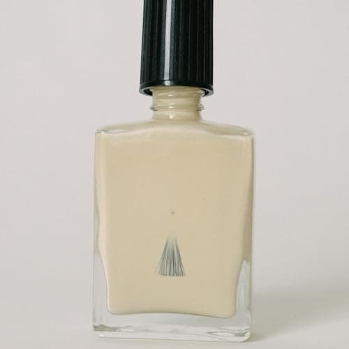 J. Hannah Nail Polish – Vegan, Non-Toxic, Cruelty-Free, Gluten-Free, Long Lasting, USA Made, Neutral Soft, Caramel White Color (Marzipan) thumbnail 6