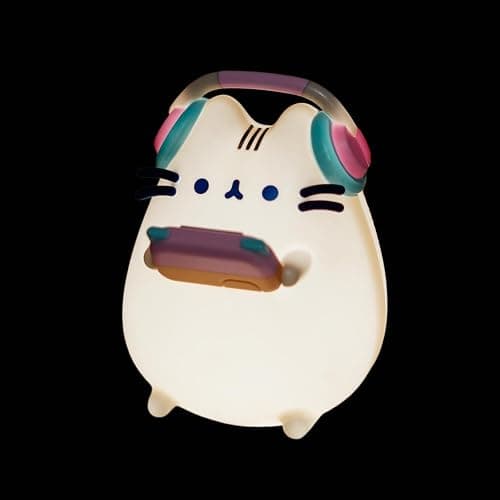 Grupo Erik Pusheen Cat Lamp - Night Light Kids, Kawaii Gifts, Merchandise | USB / Battery Lamp, Night Lamp Bedside, Mood Lighting, Nightlight, Mood Light | Kawaii Room Decor, Stuff, Gamer Merch thumbnail 3