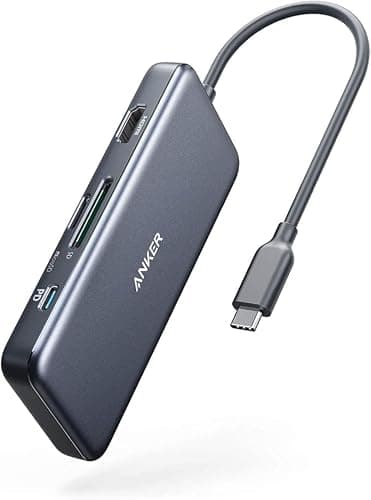 Anker USB C Hub, 7in1 Multi-Port USBC Hub with 4K HDMI, 85W PD, USB-C and 2 USB-A 5Gbps Data Ports, microSD and SD Card Reader, for MacBook Air, MacBook Pro, XPS, and More (Charger not Included) thumbnail 4