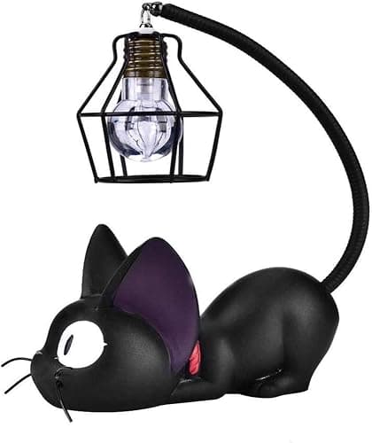 OVANUS Resin Cat Lamp, Kiki's Lamp, Kikis Delivery Night Light for Children Gift Home Decor - Image 1
