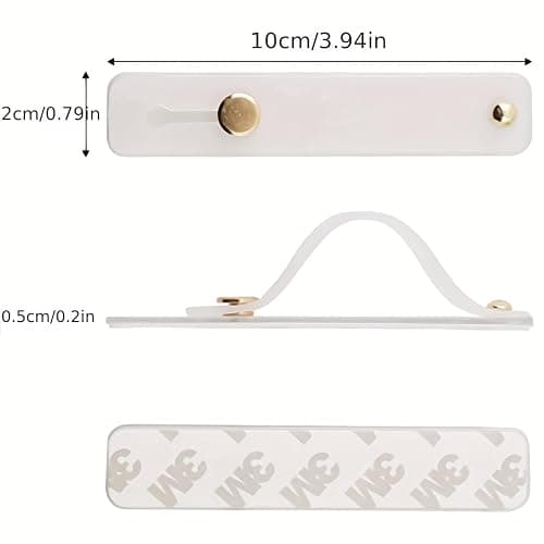 1PC Wristband Finger Ring Grip Stand Holder for Xiaomi Huawei for iPhone for Samsung Tablet Mobile, White thumbnail 8