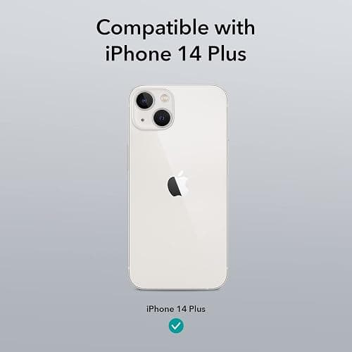 ESR for iPhone 14 Plus Case, Magnetic Case Compatible with MagSafe, Shockproof Military-Grade Protection, Magnetic Phone Clear Case for iPhone 14 Plus, Classic Hybrid Series, Clear thumbnail 2