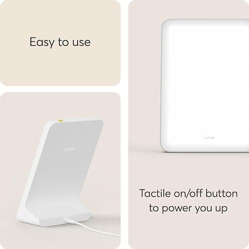 Lumie Mini, Compact Bright Light Therapy Lamp for Improved Mood, Energy and Alertness thumbnail 6