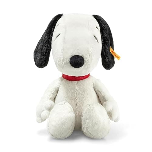 Steiff Peluche Snoopy, Peluche Adorable, para niños y niñas, bebés a Partir de 0 Meses, Friends, Peluche 30 cm, Blanco, 024702 - Image 1