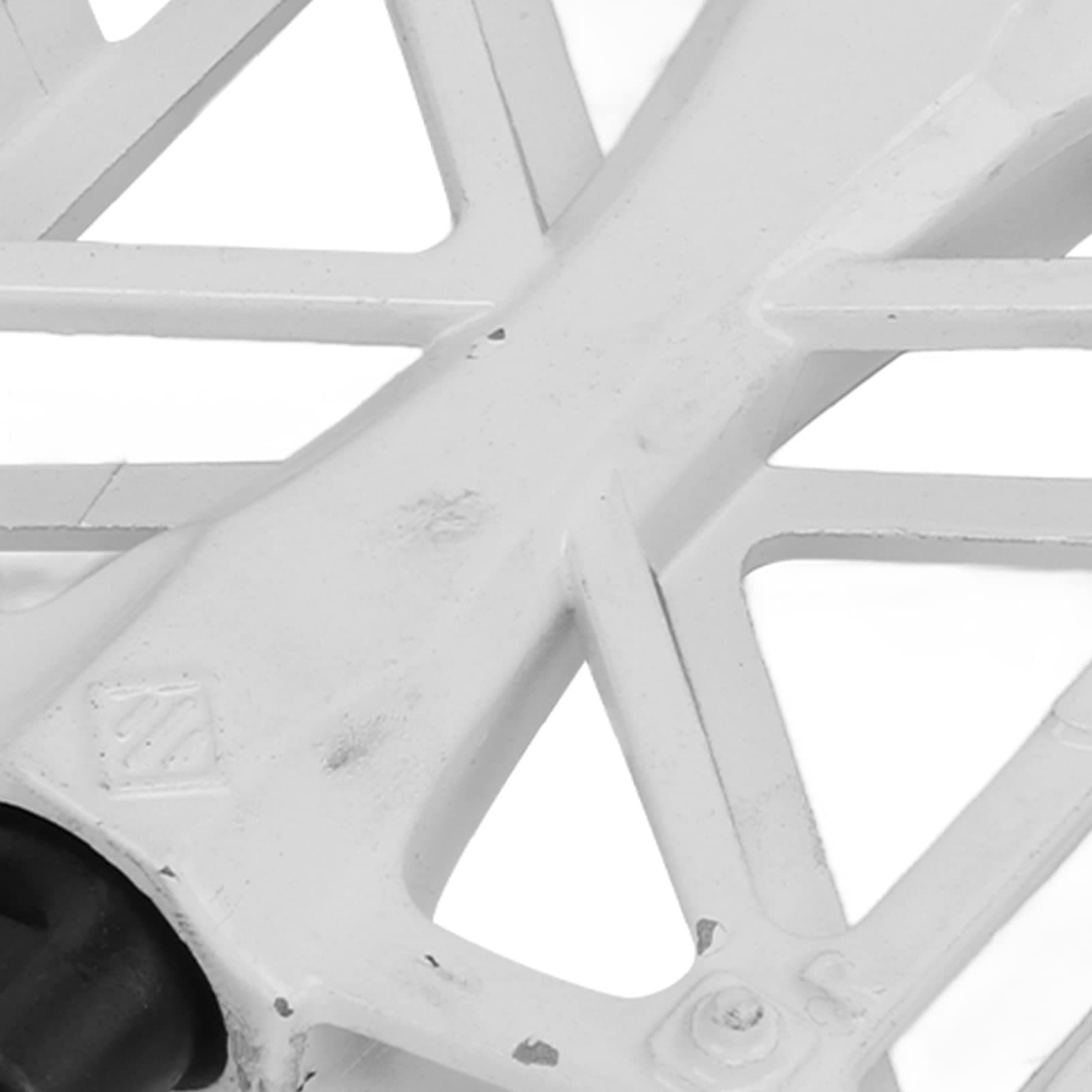 Mountain Bike Pedals, Lightweight Pedals Aluminum Alloy for Fixie Bike Pedals(White) thumbnail 6