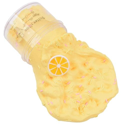 Butter Slime Kit 3 Pack Brown Yellow White Slime, Slime Sludge Putty Toys for Kids Party Favors, Birthday Xmas Toys for Girls Boys(100ML Each*3) thumbnail 7