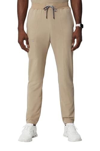 Fabletics Men's Intake Scrub Pant - MotionTech, 4-Way Stretch, Pocket-Packed, Wrinkle-Resist, Semi-Slim Fit - Image 1