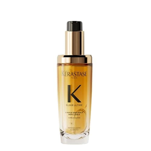 Kérastase, Olio Per Capelli Secchi e Spenti, Anti-crespo, Termoprotettore, Con Olio di Argan, Marula e Camelia, L'Huile Originale Elixir Ultime, 75 ml - Image 1