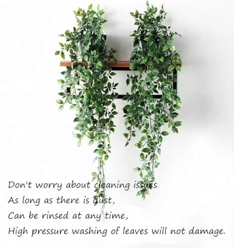 3Pcs Artificial Plants Artificial Hanging Plants,Vines Mandala Pea Eucalyptus Leaf Pseudoplant for Office Farmhouse Home Decor, Indoor Outdoor Wedding Home Decoration thumbnail 7