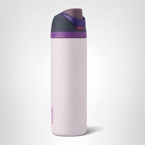 Owala FreeSip Insulated Stainless Steel Water Bottle with Straw for Sports, Travel, and School BPA-Free Sports Water Bottle, 24 oz, Dreamy Field thumbnail 8