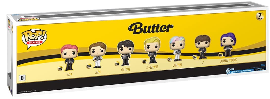 Funko POP! Rocks: BTS Butter - Jin - 7pk - Collectable Vinyl Figure - Gift Idea - Official Merchandise - Toys for Kids & Adults - Music Fans - Model Figure for Collectors and Display thumbnail 4