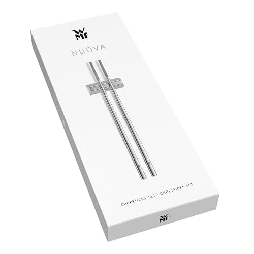 WMF Nuova Chopstick 6-teilig, Essstäbchen mit Besteckbänkchen für 2 Personen Cromargan Edelstahl rostfrei poliert spülmaschinengeeignet thumbnail 13