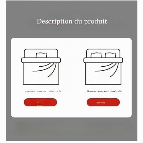 LIUXIN Parure de lit Toutes Saisons avec Housse de Couette et taie d'oreiller, Style bohème, Effet froissé et Moelleux, pour lit Double ou Queen Size thumbnail 6