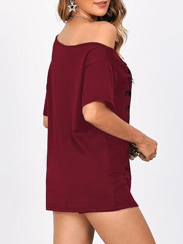 SOLY HUX Off The Shoulder T Shirts thumbnail 2