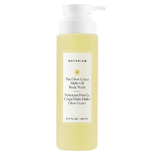 Naturium The Glow Getter Multi-Oil Hydrating Body Wash, Gentle Cleanser, 16.9 oz - Image 1