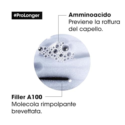 L'Oréal Professionnel Paris | Maschera professionale per capelli lunghi e assottigliati Pro Longer Serie Expert, Formula rinnovatrice, 250 ml thumbnail 5
