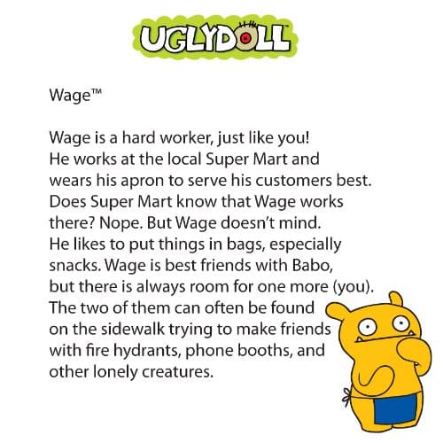 Ugly Doll Classic Wage thumbnail 2