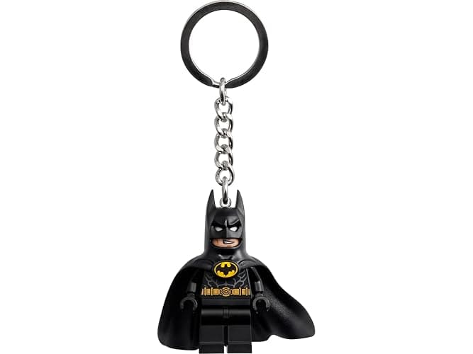 LEGO Super Heroes Batman Black Suit Minifigure Keyring 854235 - Image 1