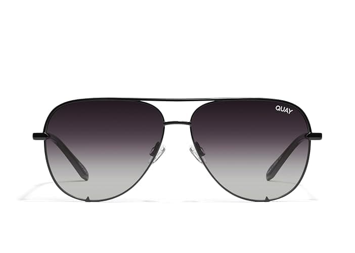 QUAY Women High Key Extra Large Aviator Sunglasses - Image 1