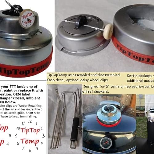 TipTopTemp Attachable Grill Temperature Regulator (TTT-03 Kettle) thumbnail 3